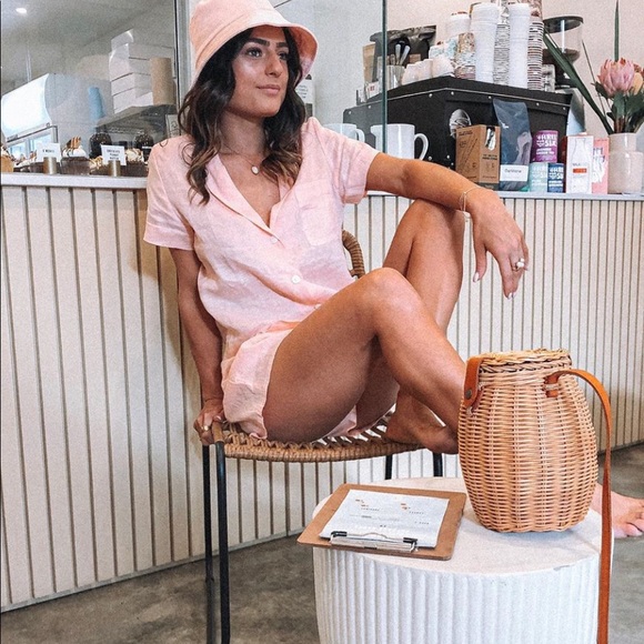 Faithfull the Brand Vida Wicker Bag NWT - Picture 16 of 16